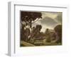 The outskirts of a village near Luxor, Egypt-English Photographer-Framed Giclee Print