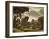 The outskirts of a village near Luxor, Egypt-English Photographer-Framed Giclee Print