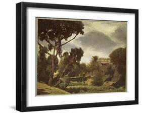 The outskirts of a village near Luxor, Egypt-English Photographer-Framed Giclee Print