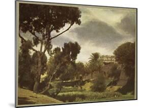The outskirts of a village near Luxor, Egypt-English Photographer-Mounted Giclee Print