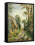 The Outskirts of Berneval-Pierre-Auguste Renoir-Framed Stretched Canvas