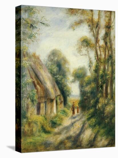 The Outskirts of Berneval-Pierre-Auguste Renoir-Stretched Canvas