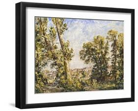 The Outskirts of Montreuil-Philip Wilson Steer-Framed Giclee Print