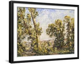 The Outskirts of Montreuil-Philip Wilson Steer-Framed Giclee Print