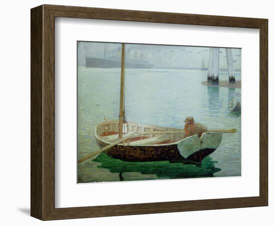 The Outward Bound, 1912-Frederick Cayley Robinson-Framed Giclee Print