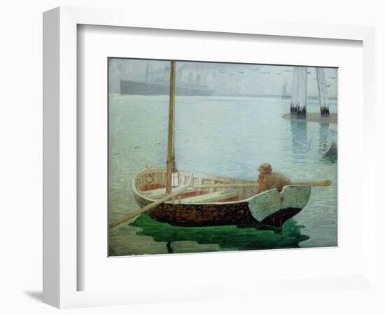 The Outward Bound, 1912-Frederick Cayley Robinson-Framed Giclee Print