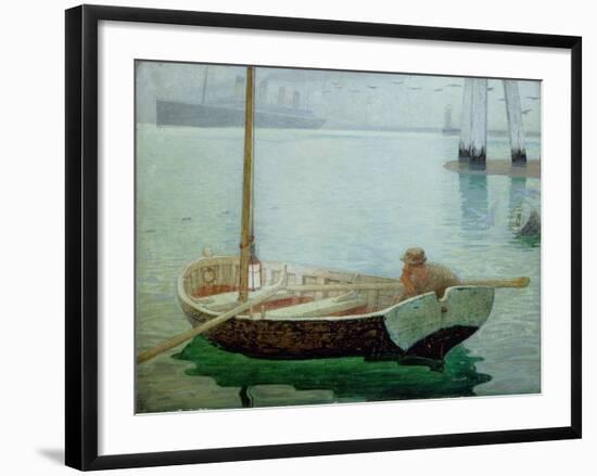 The Outward Bound, 1912-Frederick Cayley Robinson-Framed Premium Giclee Print