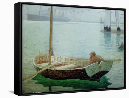 The Outward Bound, 1912-Frederick Cayley Robinson-Framed Stretched Canvas