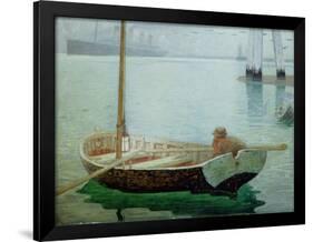 The Outward Bound, 1912-Frederick Cayley Robinson-Framed Giclee Print