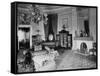 The Oval Sitting-Room at the White House, Washington Dc, USA, 1908-null-Framed Stretched Canvas