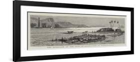 The Overflow of the Nile in Egypt, View of Kafr-Es-Sayad-null-Framed Premium Giclee Print