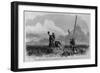 The Overland Pony Express. Photographed by Savage, Salt Lake City, from a Painting by George M. Ott-null-Framed Giclee Print