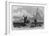 The Overland Pony Express. Photographed by Savage, Salt Lake City, from a Painting by George M. Ott-null-Framed Giclee Print