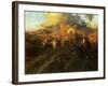 The Overland Trail, 1926-Frank Tenney Johnson-Framed Giclee Print