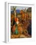 The Overthrowing of the Rusty Knight, C.1894-1908-Arthur Hughes-Framed Giclee Print