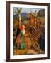 The Overthrowing of the Rusty Knight, C.1894-1908-Arthur Hughes-Framed Giclee Print