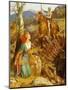 The Overthrowing of the Rusty Knight-Arthur Hughes-Mounted Giclee Print