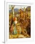 The Overthrowing of the Rusty Knight-Arthur Hughes-Framed Giclee Print