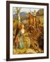 The Overthrowing of the Rusty Knight-Arthur Hughes-Framed Giclee Print