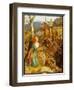 The Overthrowing of the Rusty Night-Arthur Hughes-Framed Giclee Print