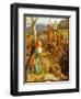 The Overthrowing of the Rusty Night-Arthur Hughes-Framed Giclee Print