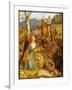 The Overthrowing of the Rusty Night-Arthur Hughes-Framed Giclee Print