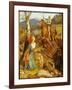 The Overthrowing of the Rusty Night-Arthur Hughes-Framed Giclee Print