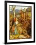 The Overthrowing of the Rusty Night-Arthur Hughes-Framed Giclee Print