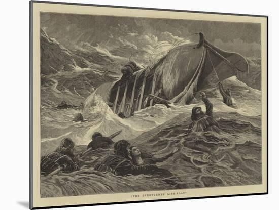 The Overturned Life-Boat-Charles Joseph Staniland-Mounted Giclee Print