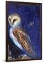 The Owl and the Gold Leaf Dragonfly, 2013-Nancy Moniz Charalambous-Framed Giclee Print