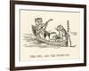 The Owl and the Pussy-Cat Went to Sea in a Beautiful Pea- Green Boat-Edward Lear-Framed Photographic Print