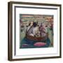 The Owl and the Pussycat, 2009-PJ Crook-Framed Giclee Print