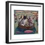 The Owl and the Pussycat, 2009-PJ Crook-Framed Giclee Print