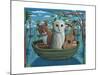 The Owl and the Pussycat, Homage to Mr Lear, 2011-PJ Crook-Mounted Giclee Print