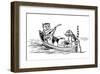 The Owl and The Pussycat-Edward Lear-Framed Premium Giclee Print