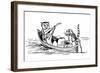 The Owl and The Pussycat-Edward Lear-Framed Premium Giclee Print