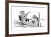 The Owl and The Pussycat-Edward Lear-Framed Premium Giclee Print