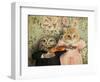 The Owl And The Pussycat-J Hovenstine Studios-Framed Giclee Print