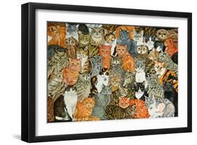 The Owls and the Pussycats-Ditz-Framed Giclee Print