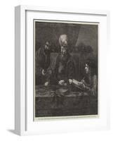 The Owner of the Vineyard Paying His Labourers-Rembrandt van Rijn-Framed Giclee Print