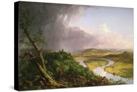 The Oxbow. Holyoke, Massachusetts-Thomas Cole-Stretched Canvas