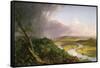 The Oxbow. Holyoke, Massachusetts-Thomas Cole-Framed Stretched Canvas