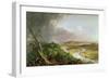 The Oxbow, View from Mount Holyoke, Northampton, Massachusetts, after a Thunderstorm, 1836-Thomas Couture-Framed Premium Giclee Print