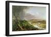 The Oxbow, View from Mount Holyoke, Northampton, Massachusetts, after a Thunderstorm, 1836-Thomas Couture-Framed Giclee Print