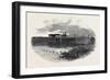 The Oxford and Birmingham Railway: Bridge over the Reservoir, at Solihull, 1852-null-Framed Premium Giclee Print