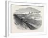 The Oxford and Birmingham Railway: Cutting at Harbury, 1852-null-Framed Giclee Print