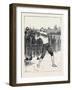 The Oxford and Cambridge Athletic Sports: Throwing the Hammer, UK-null-Framed Giclee Print