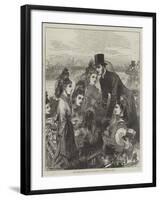 The Oxford and Cambridge Boat-Race, An Old Varsity Oar-Arthur Hopkins-Framed Giclee Print