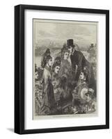 The Oxford and Cambridge Boat-Race, An Old Varsity Oar-Arthur Hopkins-Framed Giclee Print