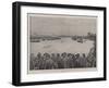 The Oxford and Cambridge Boat Race, Cambridge Leading at the Finish-Joseph Nash-Framed Giclee Print